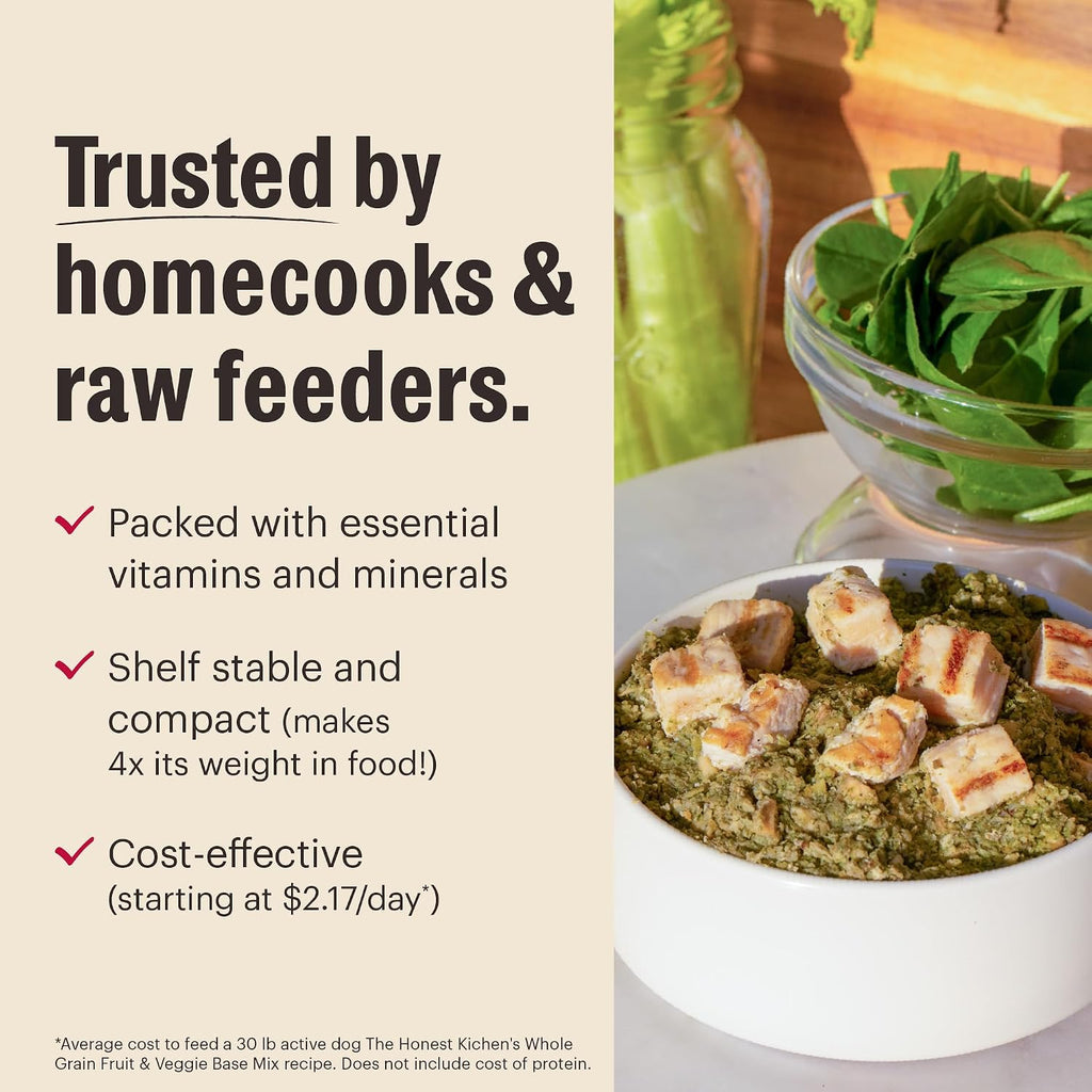 Authentic USA imported Honest Kitchen packaging side view