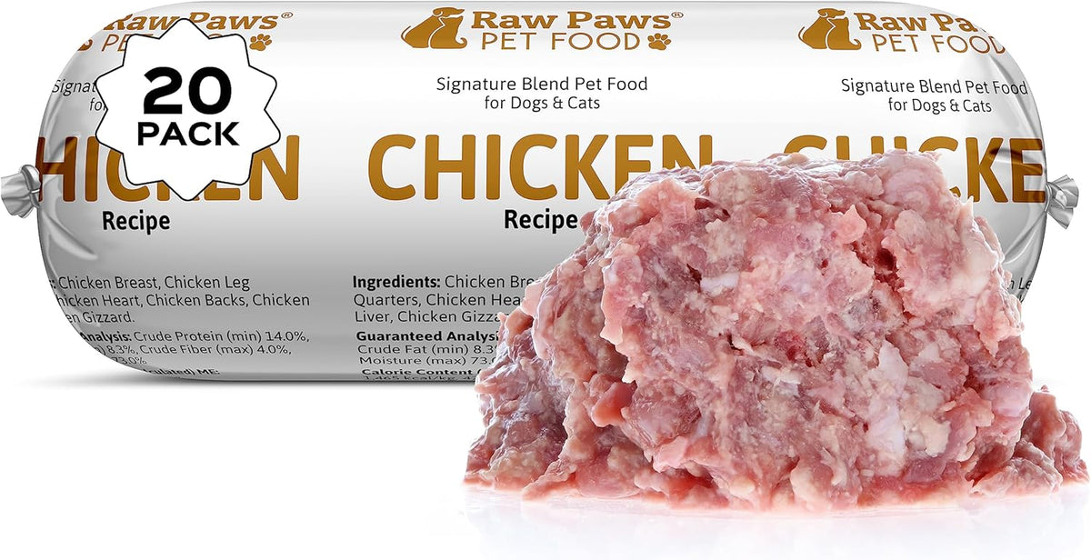 Raw Paws Signature Blend Pet Food for Dogs & Cats - Goat Recipe, 1-lb Rolls (20 Pack) - Fresh Raw Pet Food Made in USA, Natural Dog Food Rolls, Small-Batch Frozen Goat Dog Food, Raw Frozen - Image 15