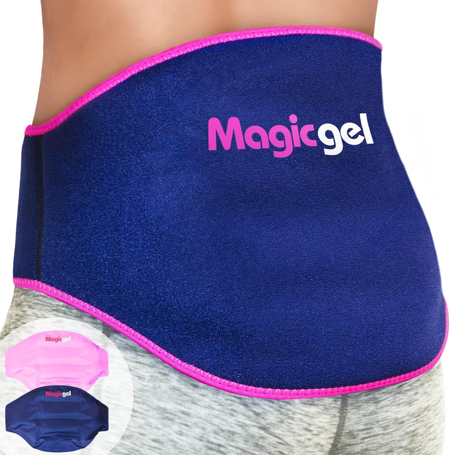 Magic Gel Ice Pack for Back Pain Relief front view