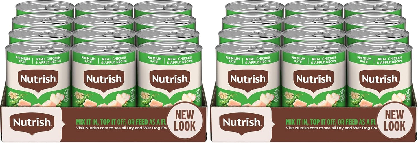 Nutrish Real Beef & Pumpkin Recipe Whole Health Blend Premium Pat Wet Dog Food, 13 oz. Can, 12 Count, Packaging May Vary (Rachael Ray) - Image 13