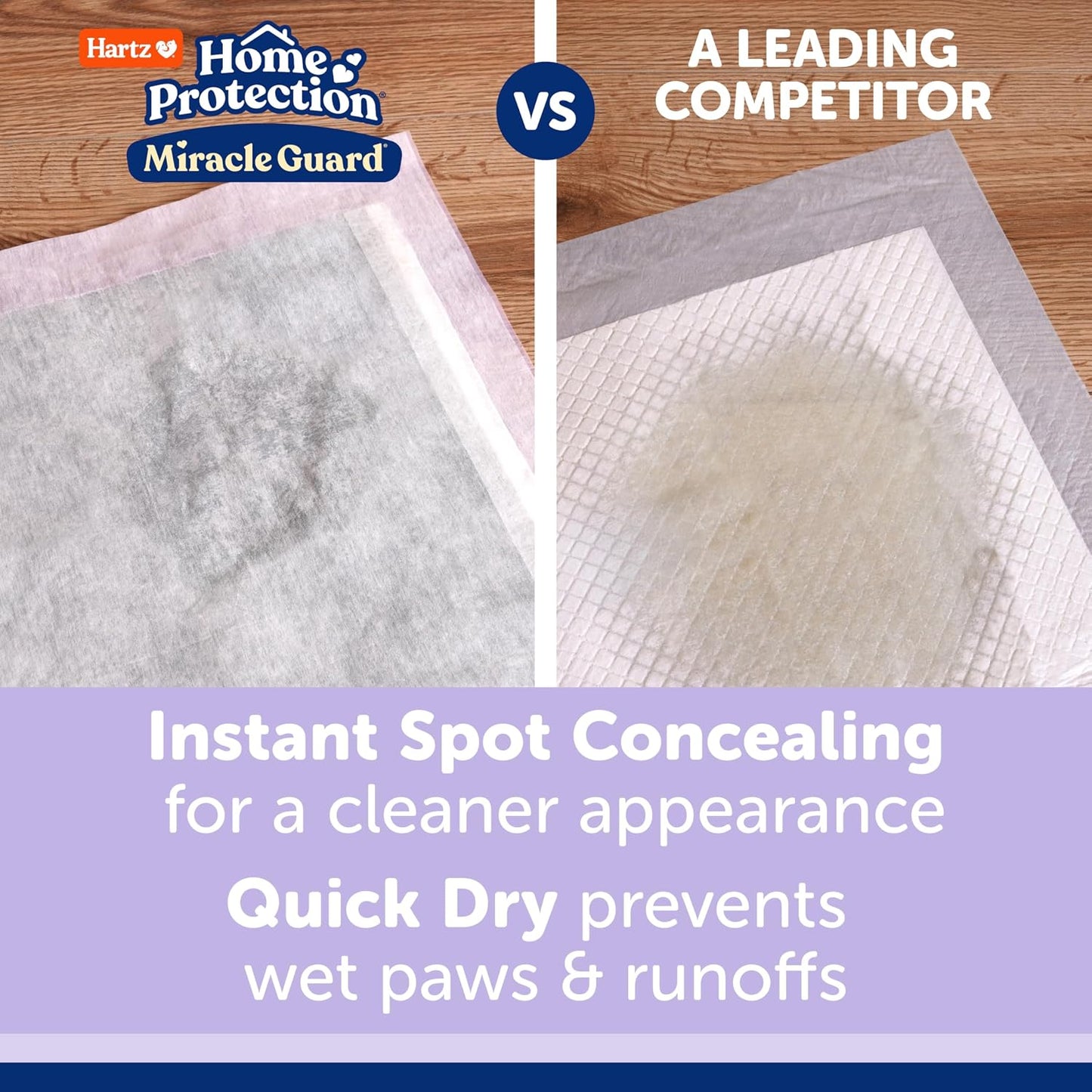 Hartz premium imported dog pads for twenty four hour use