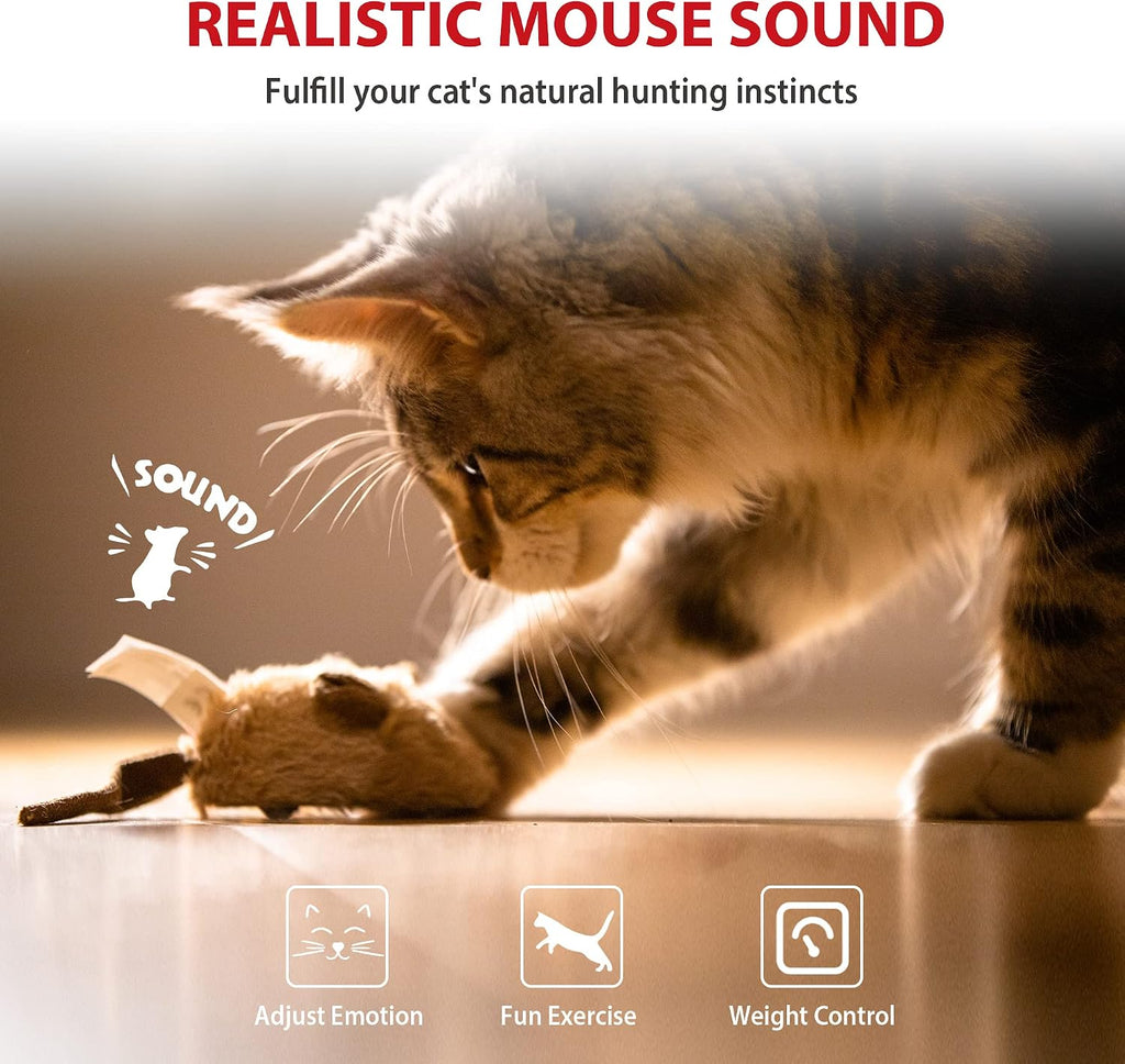 Packaging and product presentation of the Gigwi interactive mouse