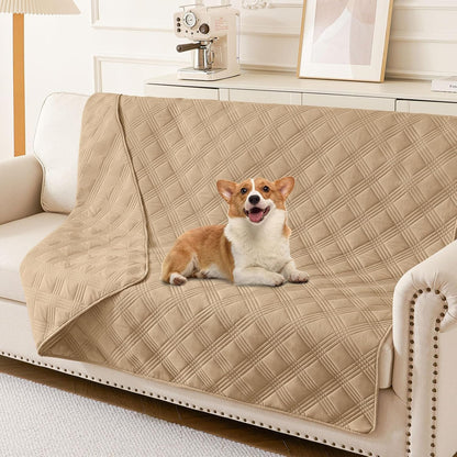 hyha Waterproof Dog Bed Blanket, Soft Pet Blankets, Waterproof Couch Cover for Dogs, Reversible Sofa Covers Washable for Furniture (30x70 Inch, Grey/Dark Grey) - Image 14