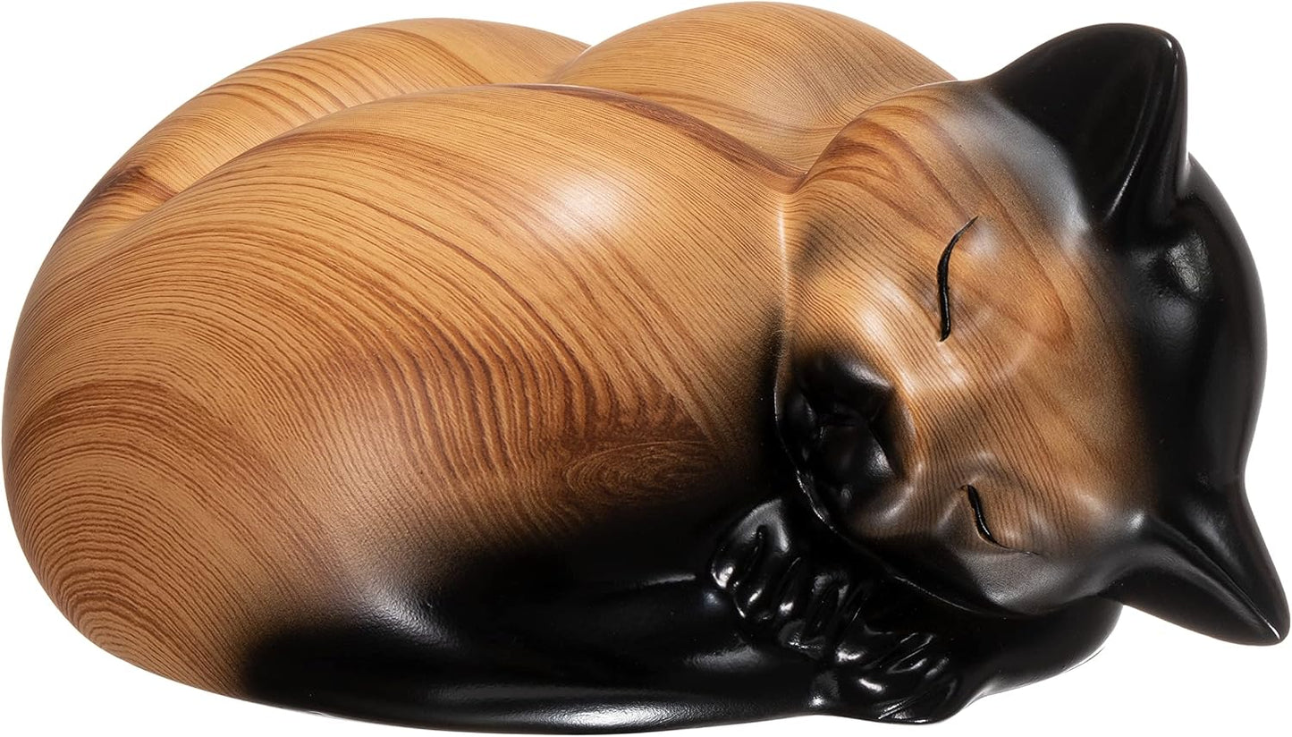 Pet Urns,Sleeping Resin Cremation Cat Urn, Cat Urns for Ashes, Small Animal Urn - Image 12