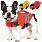 MIGOHI Dog Life Jacket,Reflective Dog Life Vest for Swimming Boating,Ripstop Dog Swimsuit with Rescue Handle,Adjustable Pool Float for Small Medium Large Dogs,Pet Safe Lifesaver with Superior Buoyancy - Image 12