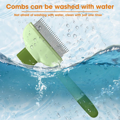 Close up of self cleaning button on KHQBG brush