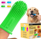Jasper Dog Toothbrush, 360 Dog Tooth Brushing Kit, Finger Toothbrush, Cat Tooth Brush, Teeth Cleaning, Pet Tooth Brush for Small & Large Pets, Pet Toothpaste Not Included, 2-Pack Blue - Image 9