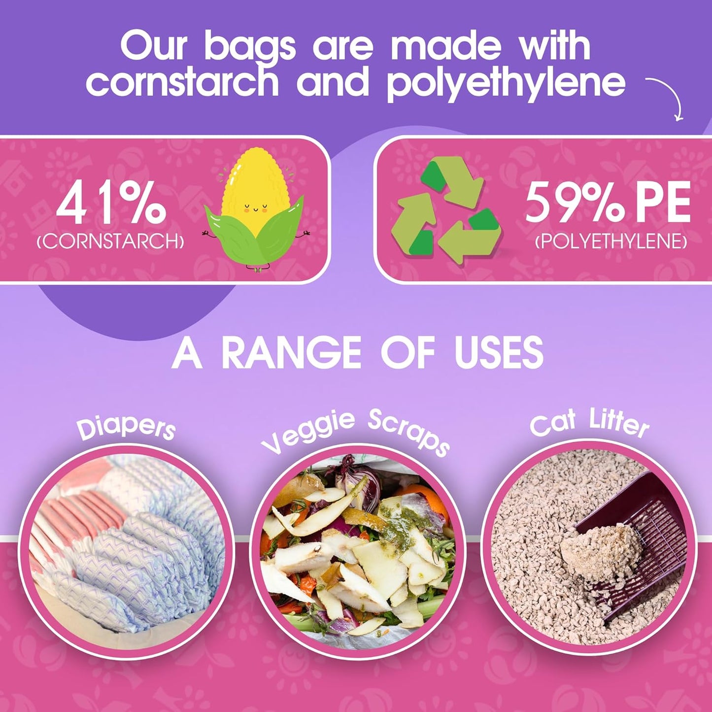 Premium imported USA dog waste management supplies for pet parents