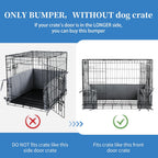 HOMBYS kennel liner reinforced attachment ties fastened to metal bars
