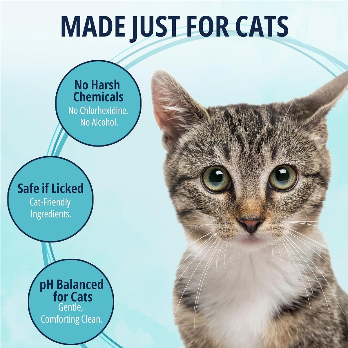 Noveha cat ear cleaning wipes packaging