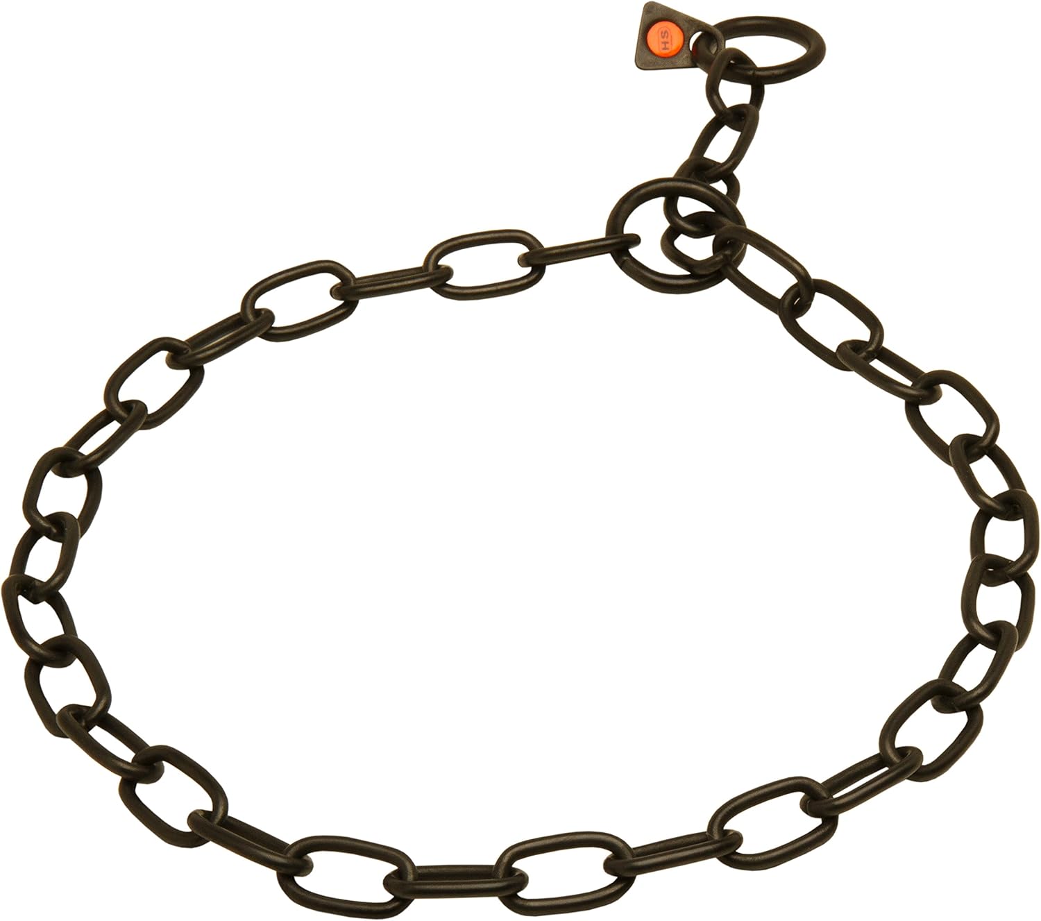 Herm Sprenger 3 millimeter thickness stainless steel dog collar side link detail