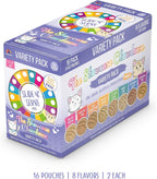 Weruva variety pack box packaging showing 16 pouches