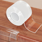 Chenya clear soft corner protector strip front view