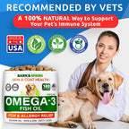 Bark&Spark pet allergy relief soft chews for hot spots treatment