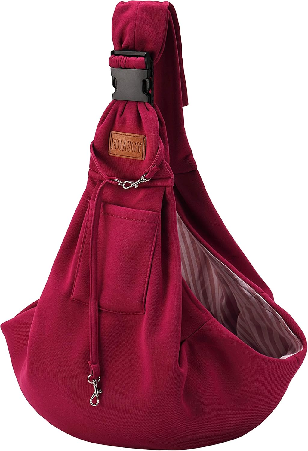 FDJASGY Small Dog Sling Cat Carrier Adjustable Strap Hands Free Reversible Pet Puppy Travel Bag Backpack for Outdoor Travel - Image 9