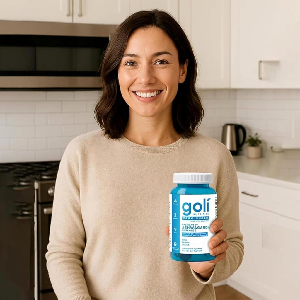 Goli Zero Sugar Ashwagandha Gummies with KSM-66, L-Theanine, Maca and Vitamin D - No Sugar Alcohols - Vegan, Keto-Friendly, Non-GMO - Image 10