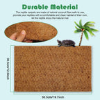 BWOGUE coconut fiber terrarium liner laid flat