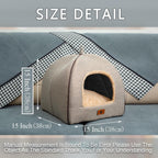 Windracing 2-in-1 foldable cat tent for indoor cats
