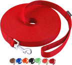AMAGOOD Long Dog Leash for Training 15FT 20FT 30FT 50FT 100FT Long Dog Lead for Medium and Small Dogs Training,Tie Out,Play,Camping(15feet, Blue) - Image 15