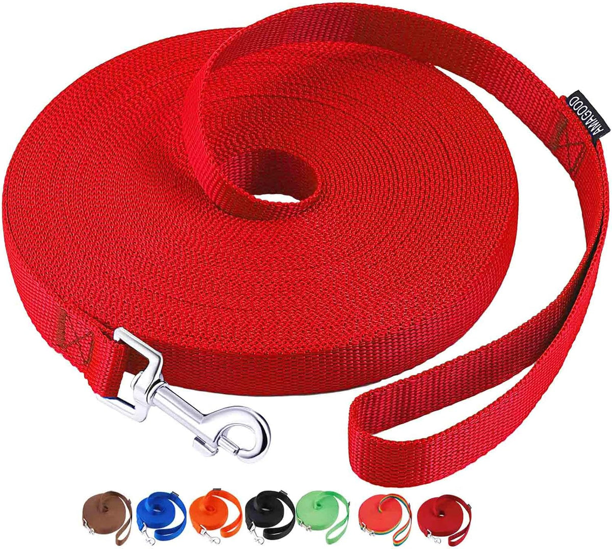 AMAGOOD Long Dog Leash for Training 15FT 20FT 30FT 50FT 100FT Long Dog Lead for Medium and Small Dogs Training,Tie Out,Play,Camping(15feet, Blue) - Image 15