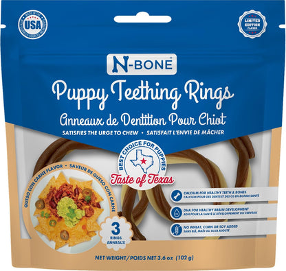 N-Bone Puppy Teething Ring Chicken Flavor (1 Pack Of 6 Rings) (113048) - Image 11