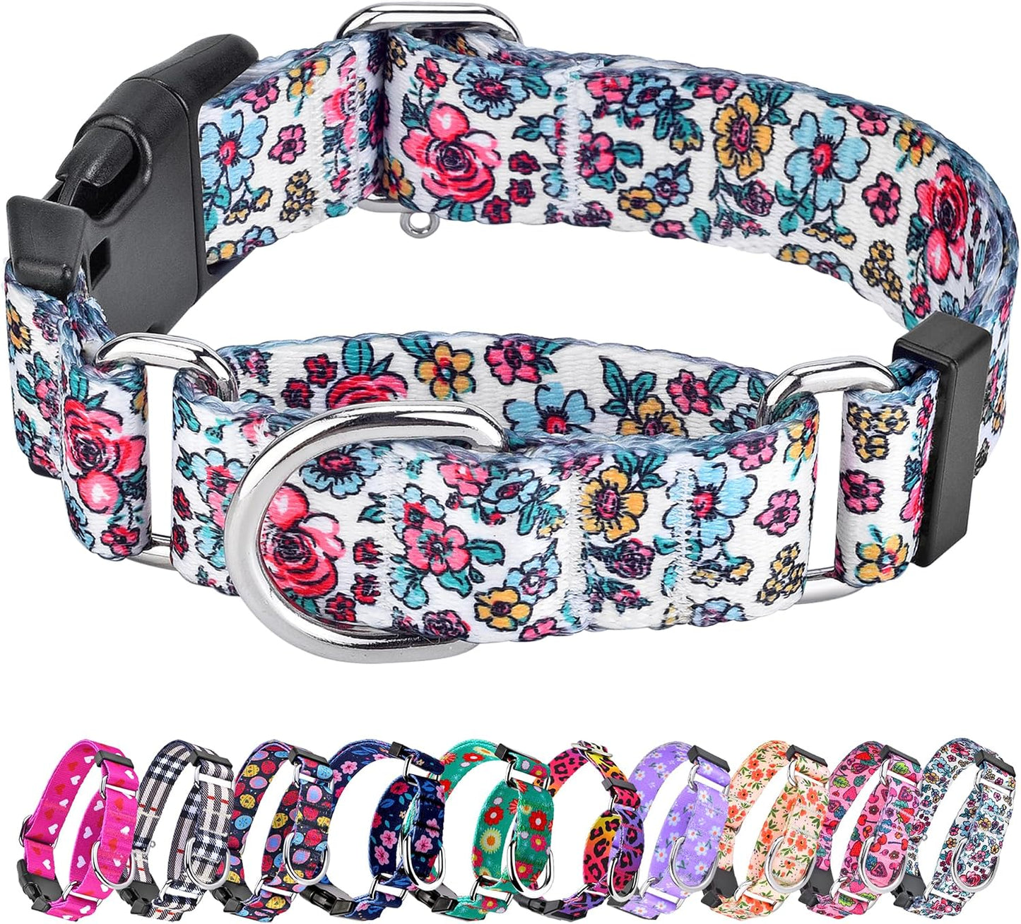 Martingale Collar for Dogs, Adjustable Soft Nylon Dog Collars with Special Design Cute Patterns for Small Medium Large Dog - Image 11