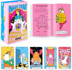 Wyspell Cat Tarot deck with guidebook front view