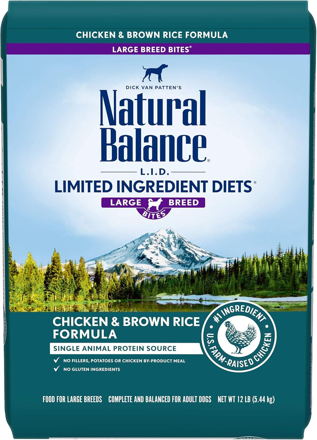 Natural Balance Limited Ingredient Large Breed Adult Dry Dog Food with Healthy Grains, Lamb & Brown Rice Recipe, 26 Pound (Pack of 1) - Image 13