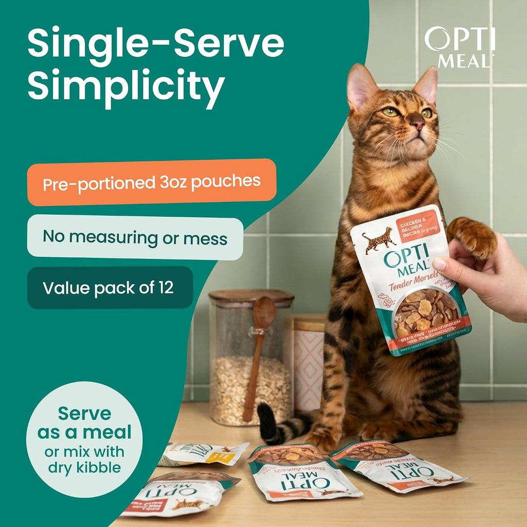 Hydration supporting grain free wet cat food variety pack twelve count