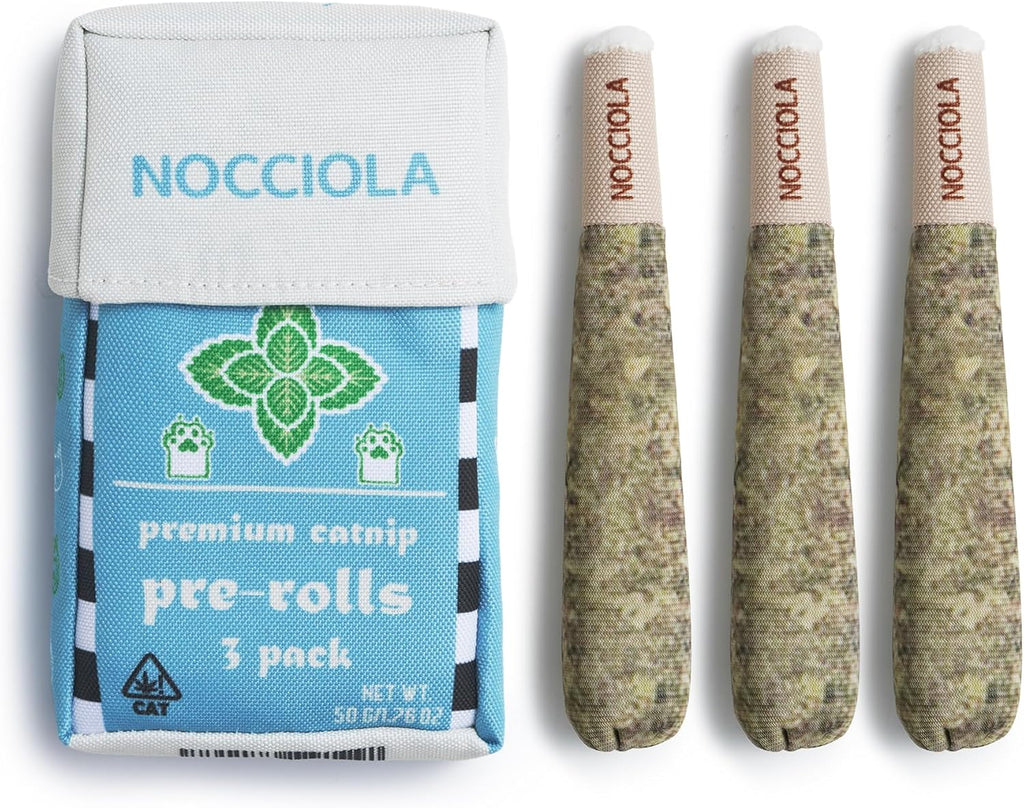 Nocciola 3 Pack Catnip Toys for Cats, Funny Cat Toys Filled with 100% Pure Organic Catnip, Safe Kitten Teething Chew and Kicker Toys, Stress Relieving Fun for Indoor Cats - Image 10