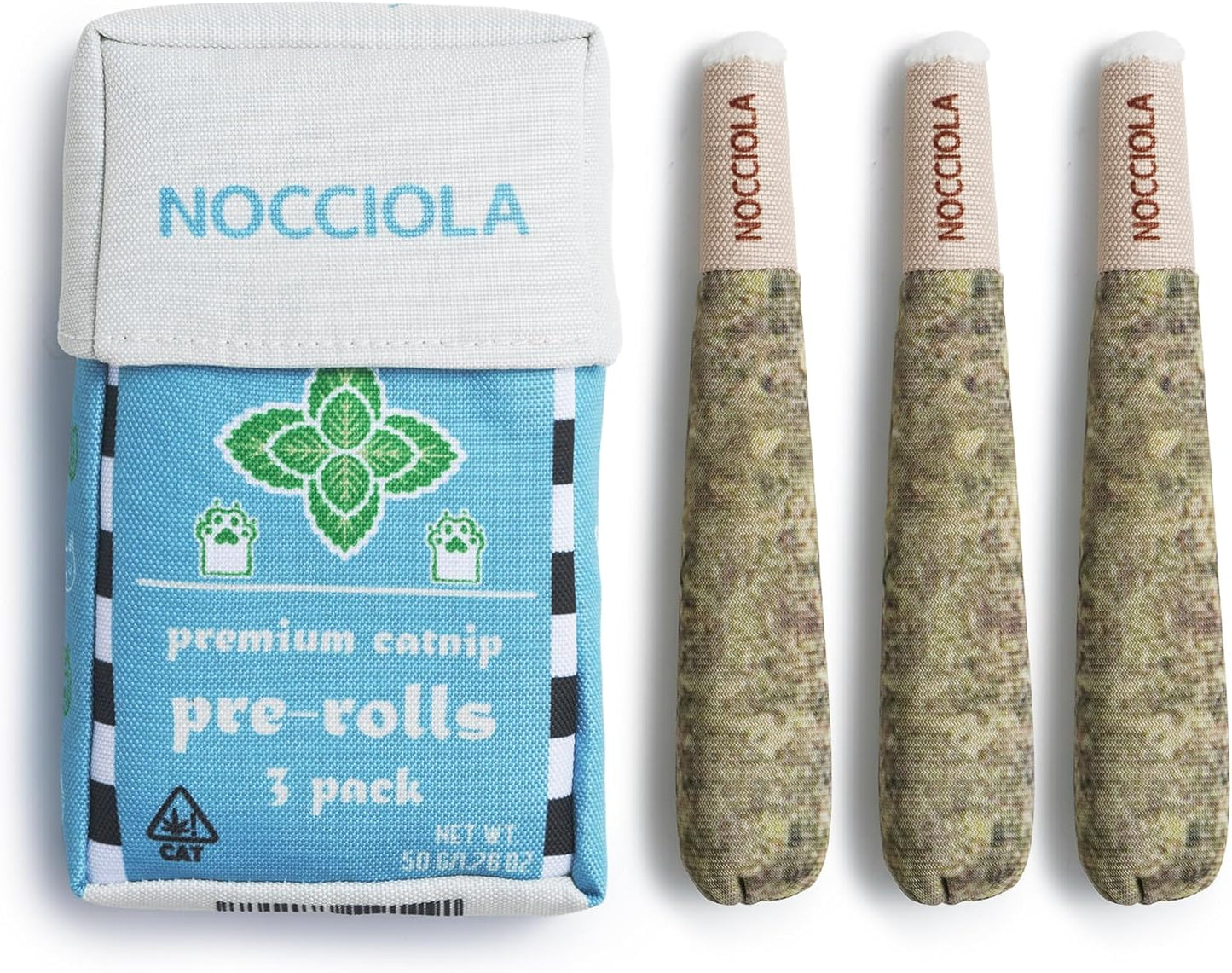 Nocciola 3 Pack Catnip Toys for Cats, Funny Cat Toys Filled with 100% Pure Organic Catnip, Safe Kitten Teething Chew and Kicker Toys, Stress Relieving Fun for Indoor Cats - Image 10