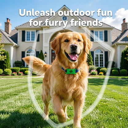 Side view of the lightweight FurLife pet calming tag illustrating the noiseless design.