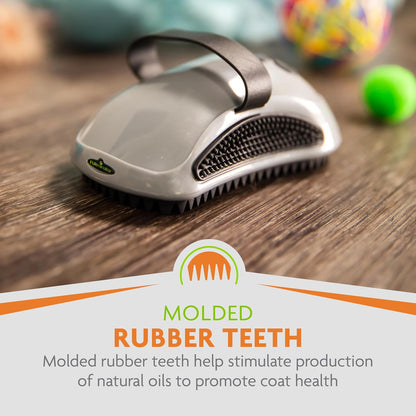 FURminator Curry Comb Grooming Brush for Short and Medium Coats - Image 9