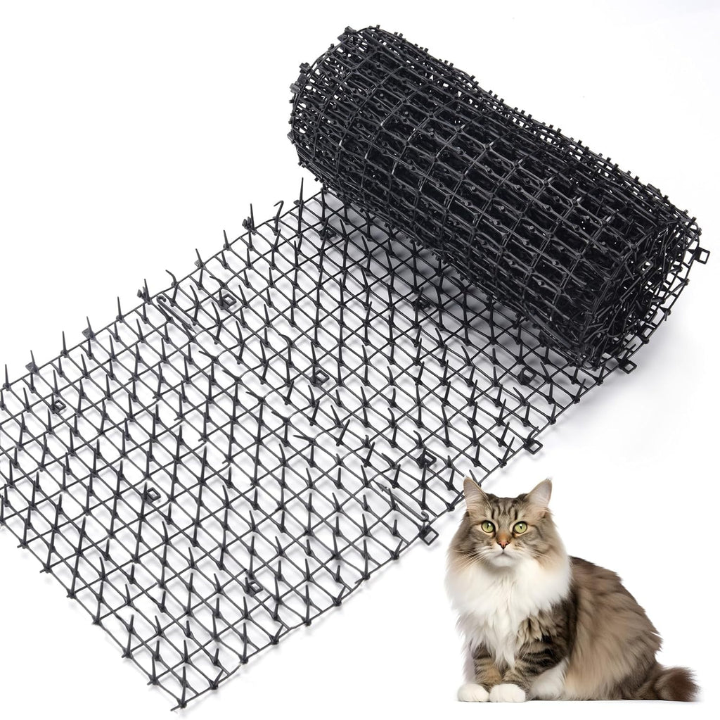 Oceanpax Cat Scat Mat front view showing soft plastic spikes