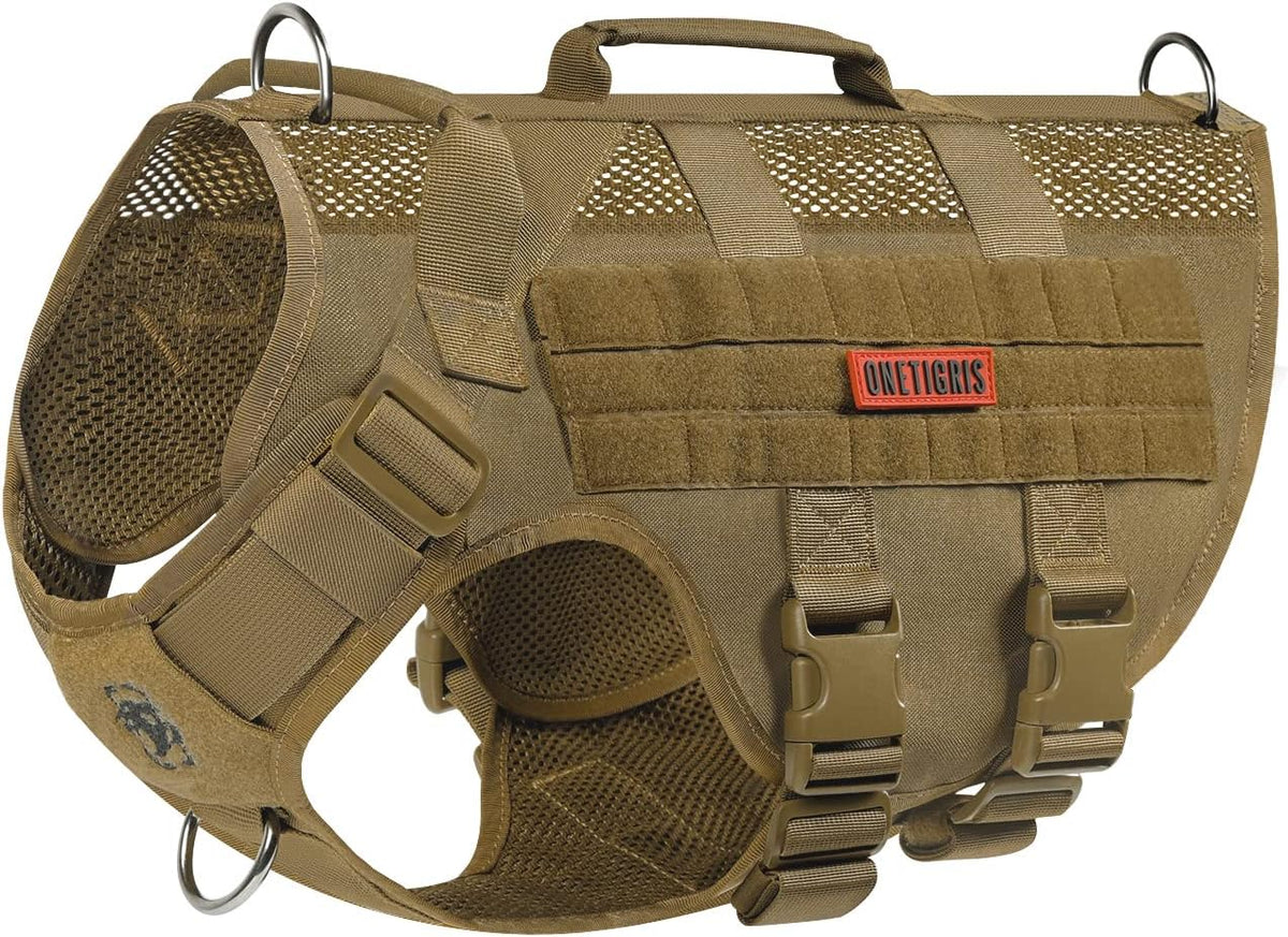 Authentic OneTigris premium imported pet harness packaging detail view