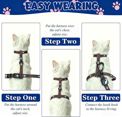 Mihachi cat harness adjustment buckle detail