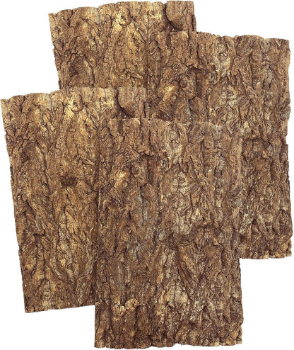 Tfwadmx 2PCS Cork Terrarium Background 11.8"x7.9" Natural Cork Bark Backdrop Reptile Background Climbing Wall Terrarium Accessories for Lizard,Tortoise,Gecko,Bearded Dragon,Chameleon - Image 12