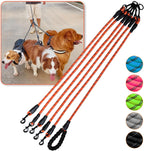 Luck Dawn multi dog leash front view premium imported pet supplies India