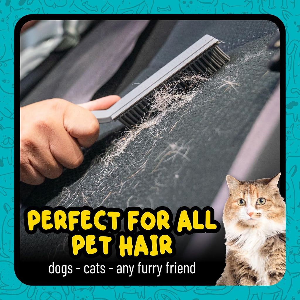 Chemical Guys pet hair removal tool cleaning car seat upholstery