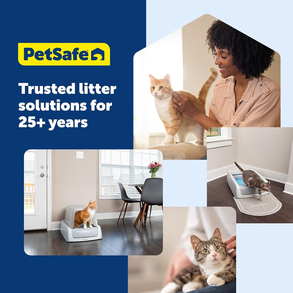 PetSafe waterproof cat litter mat displaying double-layer backing