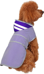 Dog Raincoat for Small Dogs Puppies Waterproof Jacket Hooded Rain Coats with Reflective Strips Leash Hole & Poncho Adjustable Fit (Duck,XS) - Image 9