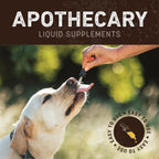 Earth Animal herbal drops label and botanical ingredients view