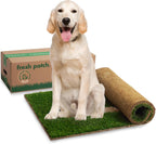 Fresh Patch Real Grass Patch for Dogs, Cats, and Small-Medium Pets Under 15 Pounds - Disposable Pet Grass Pee Pads - Indoor and Outdoor Potty Training Mat (16 Inches x 24 Inches) - Image 12