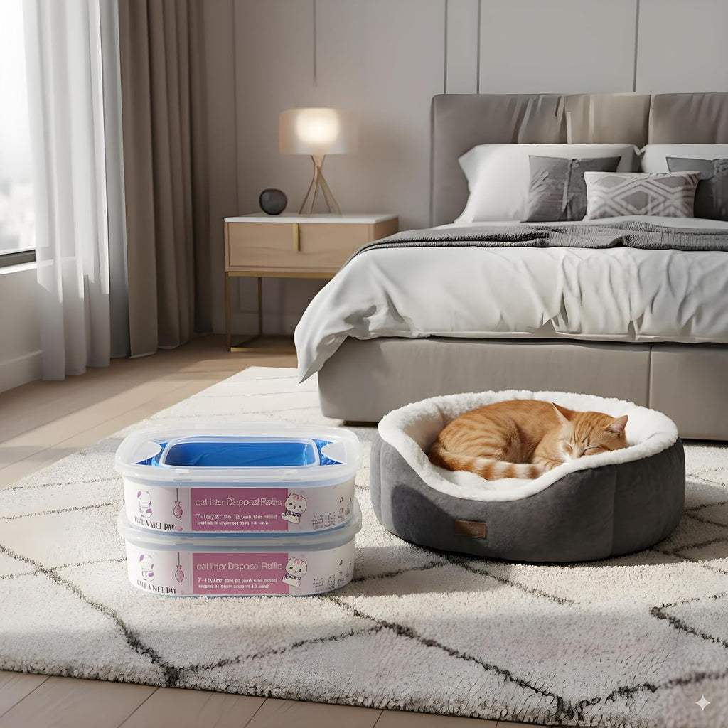 Aimidodo cat litter refills product set with user manual included