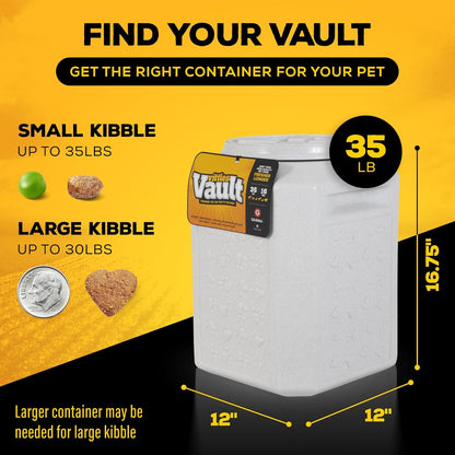 Gamma2 Vittles Vault airtight screw-on lid and gasket system