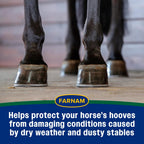 Farnam equine hoof conditioner side profile