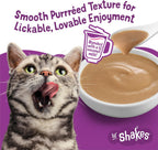 Purina Friskies cat food topper back label view