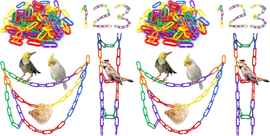 Jialeey plastic chain links packaging and set display