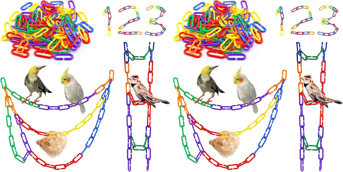 Jialeey plastic chain links packaging and set display