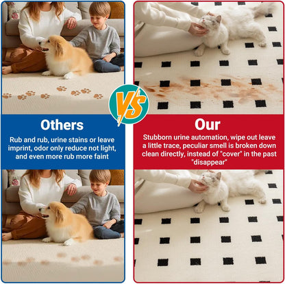 Neathova pet odor remover spray targeting dog and cat pee stains.